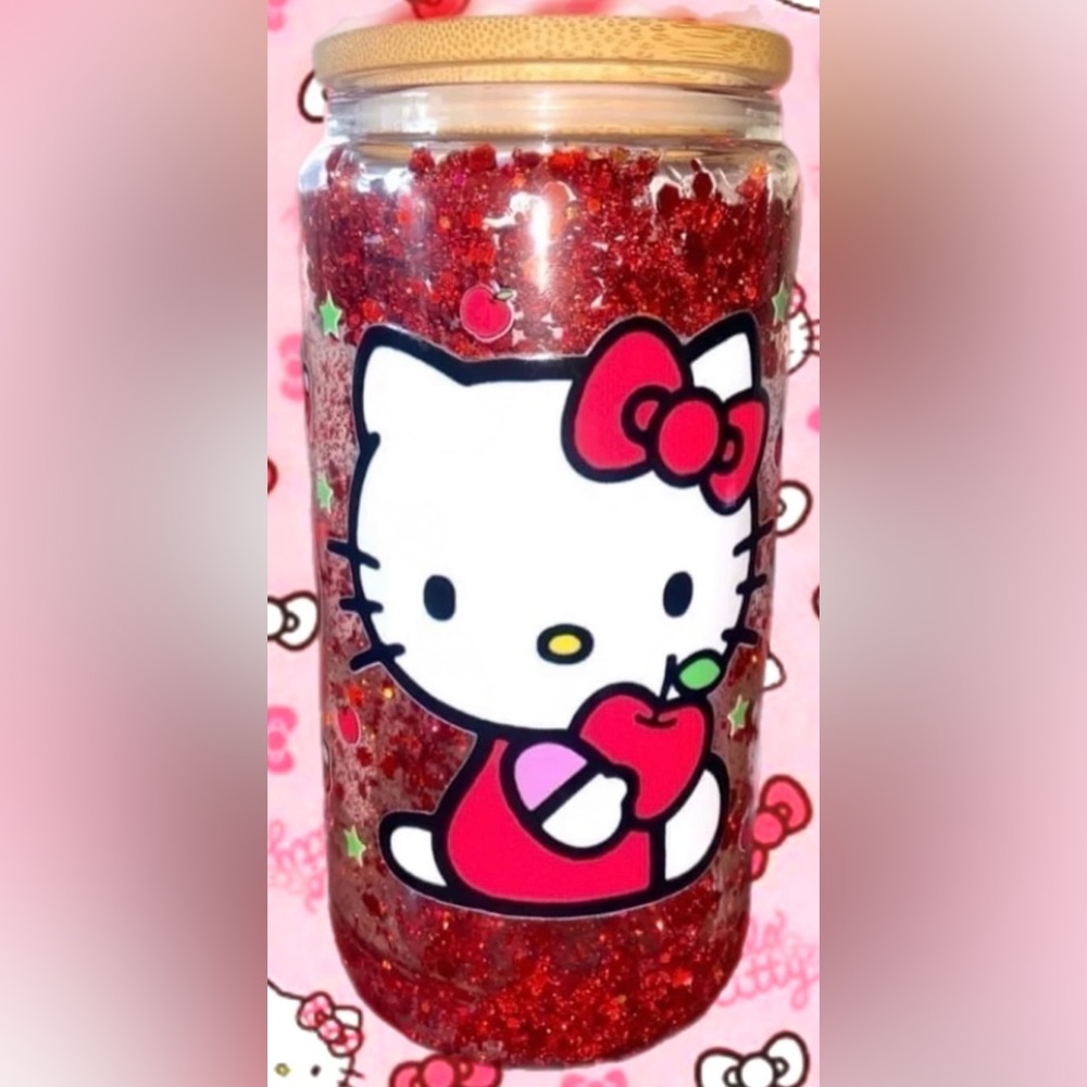 Hello Kitty Snow Globe Tumbler